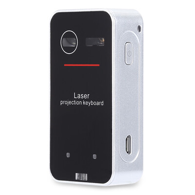 

Bluetooth Laser Projection Virtual Keyboard with Mouse Function Voice Prompt