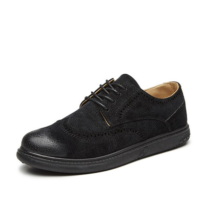 

Mens Block leather Shoes Casual shoes