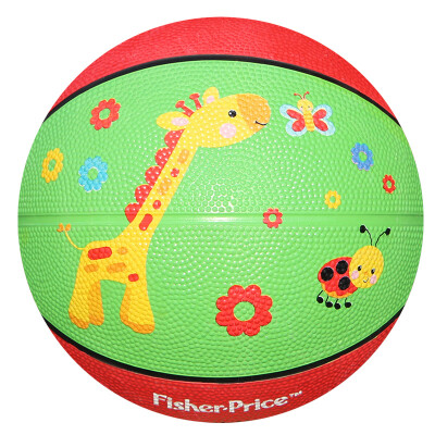 

Fisher Price Children's toy ball 7 inch cartoon pat kindergarten basketball monkey green F0515