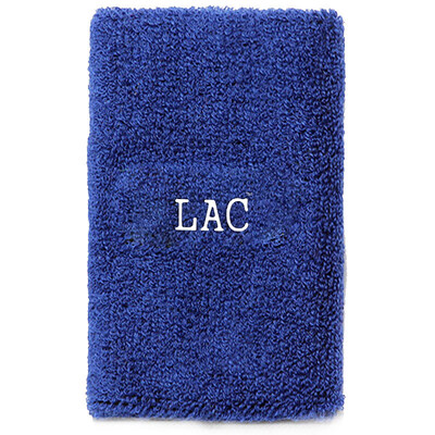 

LAC Sports Bracers Wrapping Basketball Gauntlets Badminton Tennis Running Fitness Mountaineering Wiping Kids Men & Women Towels Wrist Wrist Blue 8CM Single