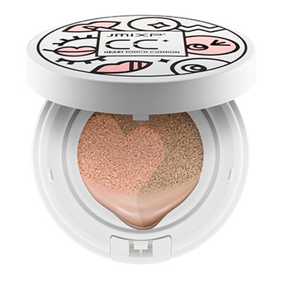 

That is, the charm of JMIXP eyebrows to repair the air cushion CC frost (02 water white) 10g moisturizing fine pores concealment naked makeup foundation