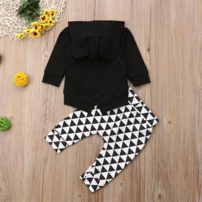 

Newborn Baby Boy Girl Clothes Hoodie Tops Coat Pants Casual Outfit Set 3 6 9 12M