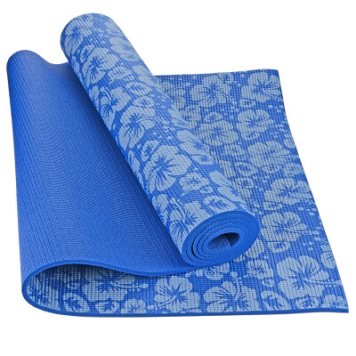 

Lion Enpex 6mm printing yoga mats men&women thickening fitness mats push-ups pad blue