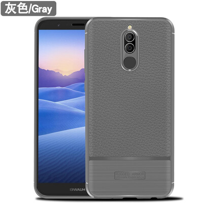 

Fivice HUAWEI Nova 2i case luxury silicone anti-fall lychee protective cover