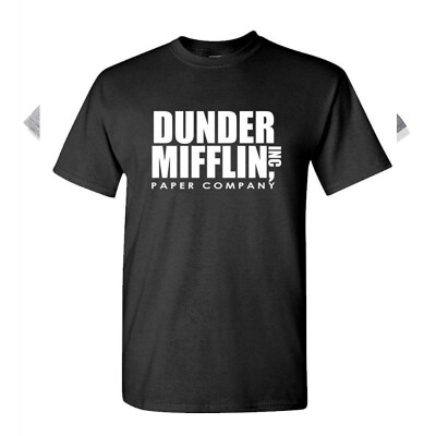 

Dunder Mifflin - Office Paper Company - Mens Cotton T-Shirt Black M