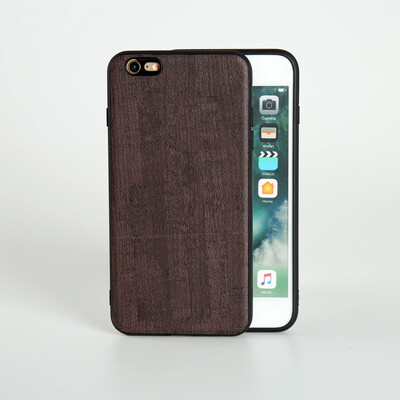 

Phone Cases For iPhone X Xs Max Cover Wood grain PU Leather TPU Silicone Case For iPhone 6 6S 7 8 Plus Shell