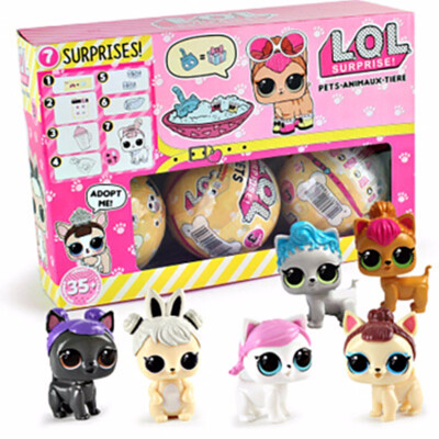 

LOL Surprise Dolls Ball Unpacking Action Figures Pets Doll Anime Toys For Children Funny Doll For Kids Gift