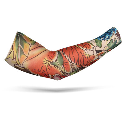 

Magic iron (Move iron) riding sunscreen tattoo cuff bike hood arm tattoo men and women long section outdoor driving running summer sleeve sleeve bicycle outdoor equipment fourteen street