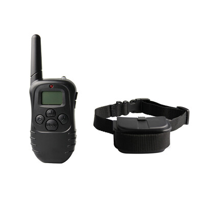 

Retractable Waterproof Electric Shock Vibration Dog Trainer Remote Control Fit All Size Dogs Bark Stop Collar LCD Display Petraine