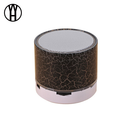 

WH A9 crack led colorful glare card portable mini wireless Bluetooth speaker for xiaomi samsung huawei iphone