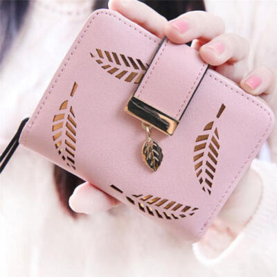 

US Women Short Wallet Leather Small Clutch Purse Card Holders New Handbag