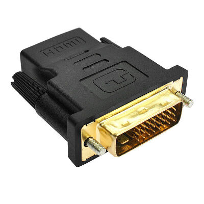 

Sanba (SANBAO) SH-241 Переходник DVI в HDMI DVI мужской HDMI 24 + 1-контактный интерфейс HDMI для DVI с двусторонней связью