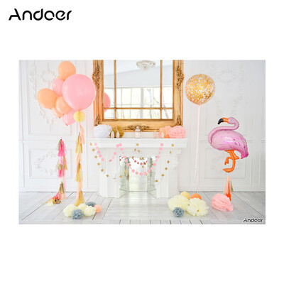 

Andoer 21 15m7 5ft First Birthday Backdrop Balloon Cake Photography Background Baby Kids Photo Studio Pros