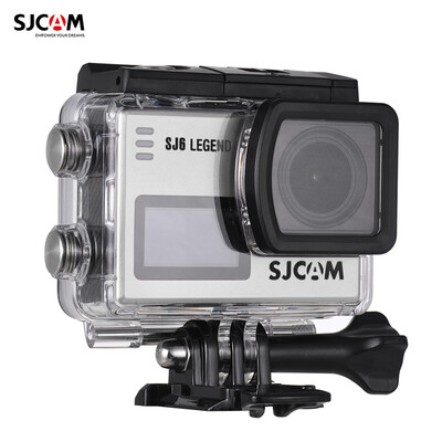 

SJCAM SJ6 Legend 4K24FPS WiFi Action Camera Dual Screen 16MP Remote Waterproof Sports Cam with 166 Degree Wide Angle Support Gyro
