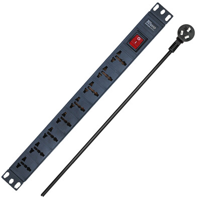 

Же (Towe) EN10 / W801K стойку PDU розетки 8 управления переключателем 10A с общим