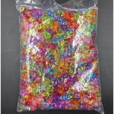 

50pcs Baby Shower Favors Mini Pacifiers Girl Boy Party Decorations Baby Clear
