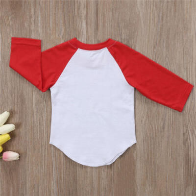 

Infant Baby Boys Christmas Santa Claus Long Sleeve T-shirt Tops Casual Clothes