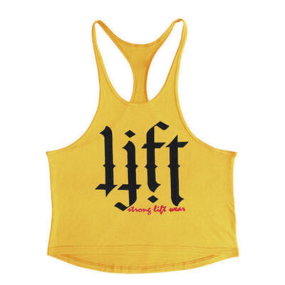 

Gym Mens Muscle Sleeveless Tank Top Tee Shirt Bodybuilding Sport Fitness Vest