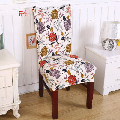 

Floral Print Chair Covers Home Dining Multifunctional Spandex Chair Cover New e