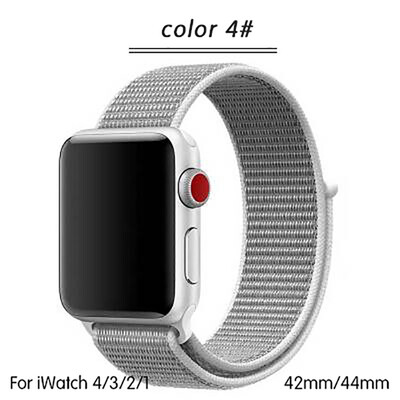 

Kebbit Nylon Sport Band for Apple Watch Series 4 3 2 1 38MM 42mm 40MM 44mm Soft Breathable Watch Strap Colorful iWatch Bands
