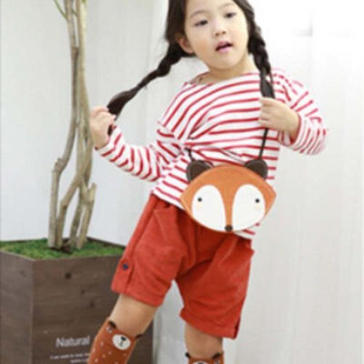 

Toddler Kids Baby Small Fox Bag Children Girls Messenger Shoulder Bag Purse