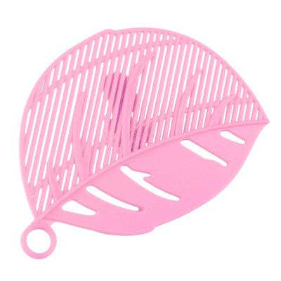 

Leaf Shape Rice Wash Sieve Beans Peas Cleaning Gadget Kitchen Clips Tools