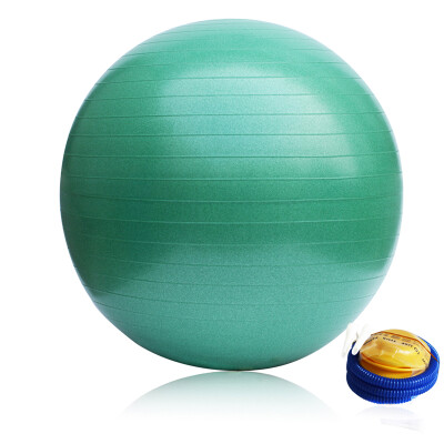 

Non-his Feta yoga ball 65cm thick explosion-proof pregnant women midwife ball with inflatable tube green