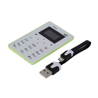 

Ultra Thin Card карманный мини мобильный телефон Dual Band Low Radiation для детей