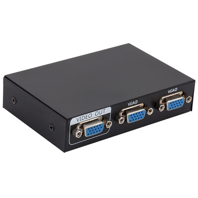 

Jinghua JH 3102 VGA four into a share 4 into a switch out of the display device sharing computer projector HD video TV monitor 4 port sharing device