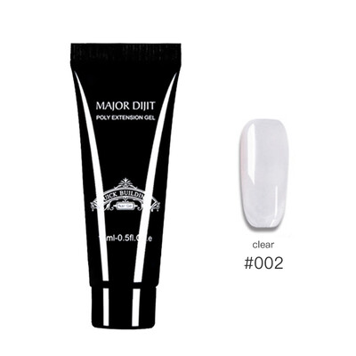 

15ML Poly Gel Lasting Finger Nail Crystal Jelly UV Lamp Extension Nails Art Decoration Nail Polish