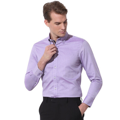 

Virtue Shirt Business Casual Button Collar Long Sleeve Shirt