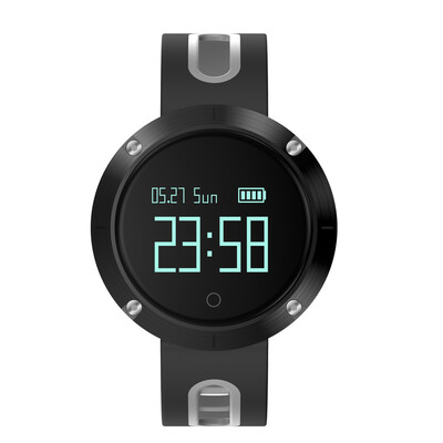 

Smart Watch 095" OLED Touch Screen BT 40 NRF51822 CPU Blood Pressure Heart Rate Monitor Pedometer Smartwatch for Android 44