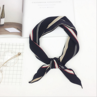 

Womens Triangular Neckerchief Scarves with Fashion Print Neck Scarf Headband