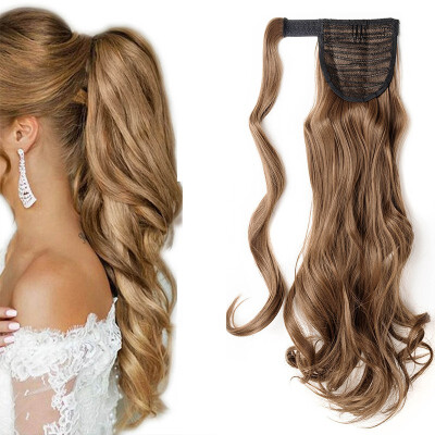 

17" Wrap Around Ponytail Extension for Woman Hair 125g