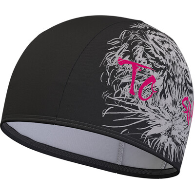 

TOSWIM (TOSWIM) Swimming Cap Men and Women Long Hair Comfortable Swim Cap Genuine Fashion Ear Elite Adult Swimming Cap Panda Person TS514002