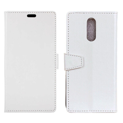 

MOONCASE Nokia 61 Plus Nokia X6 Crystal Leather Case - White