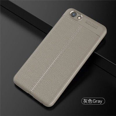 

Fivice Vivo Y71 case Luxury leather TPU silicone anti-fall soft shell phone case