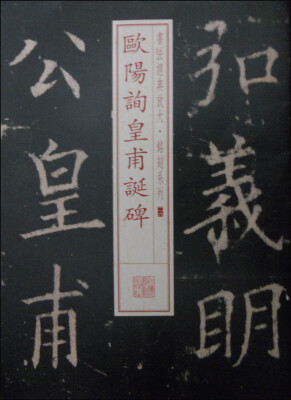 

书法经典放大·铭刻系列26欧阳询皇甫诞碑