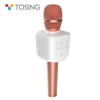 

TOSING 015 New Wireless Blue tooth Karaoke Handheld Microphone USB KTV Player Bluetooth Mic Speaker Record Music Microphones