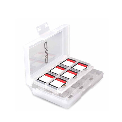 

24 in 1 Portable Game Cards ABS Shockproof Waterproof Hard Shell Storage Box Case Game Card Storage Case for Nintendo Switch NS