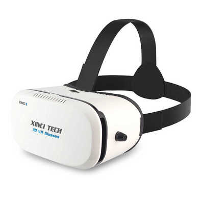 

Heart Porcelain XINCI3DVR Glasses Goggles Virtual Reality Headset Glasses XINCI8 White