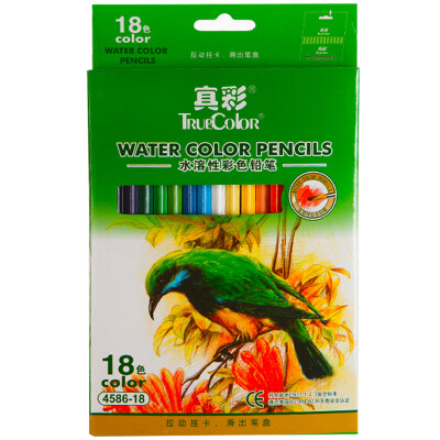 

True color (Truecolor) 4576 true color hexagonal water-soluble color pencil 48 color