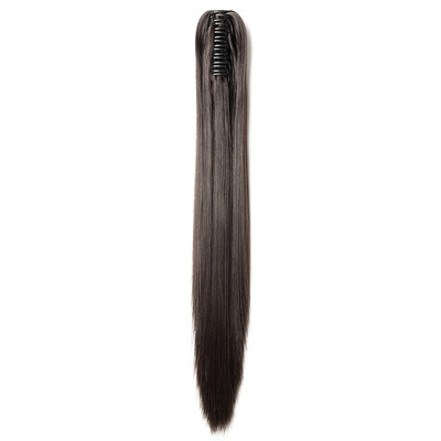 

3 Types Ponytail Extensions One Piece Claw Jaw Pony Tail Clip in Hair Extensions Curly Long Straight Soft Silky