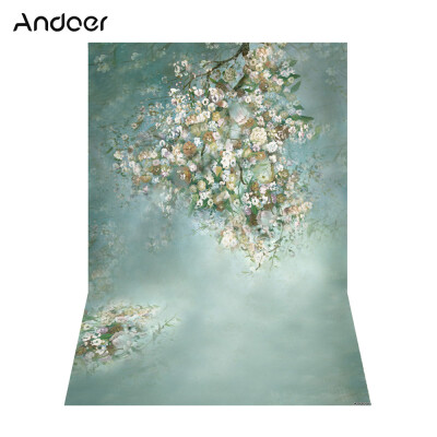 

Andoer 15 21m5 7ft Blossoming Paper Flower Photography Background Wedding Backdrop Photo Studio Pros