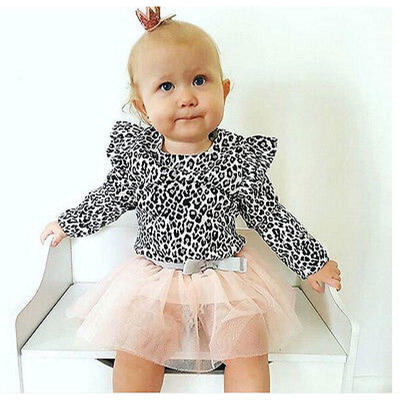

Cotton Newborn Infant Baby Girls Bodysuit Romper Jumpsuit Clothes Outfits