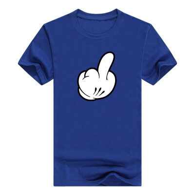 

Cartoon Finger T-Shirt vulgar Rude Humor Mens T-Shirt