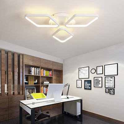 

Modern Nature White LED Acrylic Flush Mount Ceiling Light for Living Kitchen Kids Bedrooms Dining Room