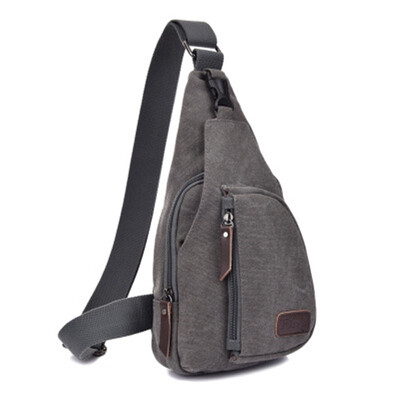 

Han edition mens small breasts multi-functional sports canvas bag male package outdoor inclined shoulder bag