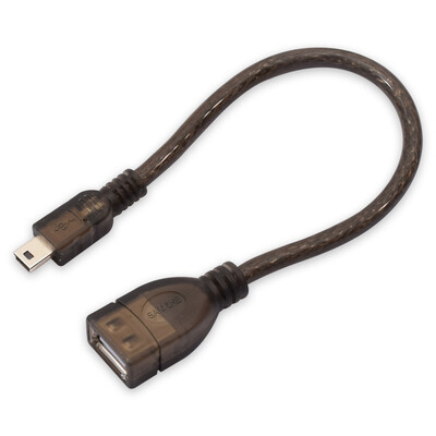 

Shanze (SAMZHE) OTG-020A USB 2.0 линии передачи данных скорость автофокусировки / Микро прозрачный черный Прямой 0,2М (два льготной загрузки)