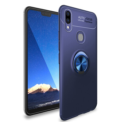 

Fivice Vivo V9 case TPU metal ring shell magnetic bracket soft shell